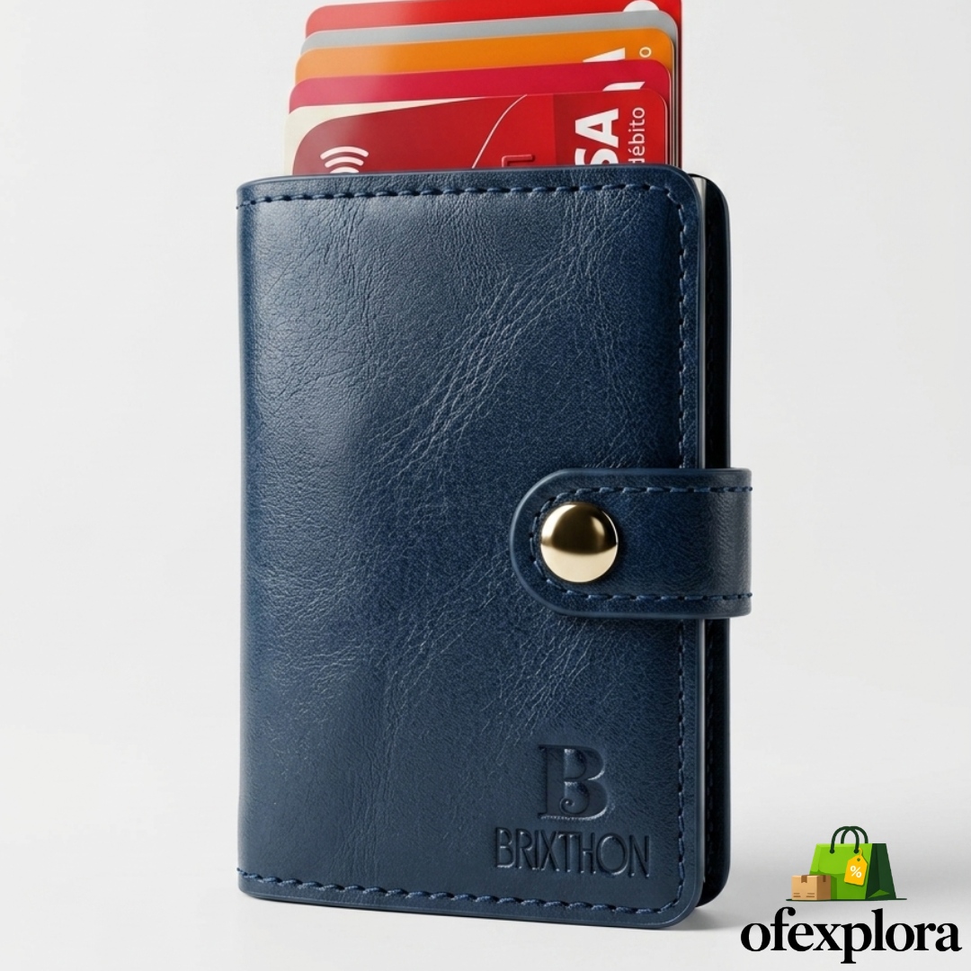 Billetera compacta: Orden que guarda TODO sin abultar el bolsillo